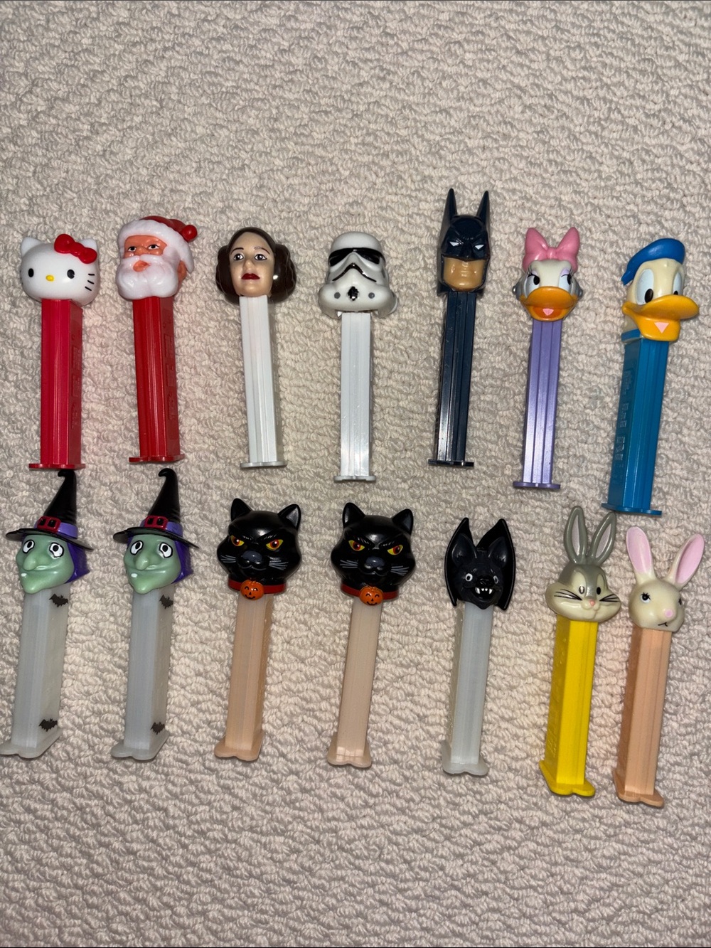 Vintage Pez containers-Dispenser